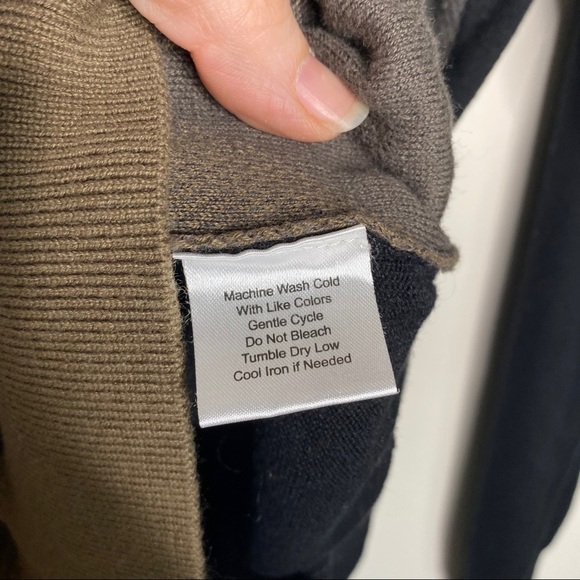 Pronto Uomo V-Neck Argyle Pullover Sweater XLT - Picture 4 of 8